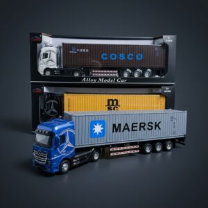 Diecast Container Tj Priok Premium Musik Lampu | Maersk Cosco MSC