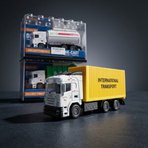 Mainan Diecast Truck 3 Model - BONUS PACKAGING ACRYLIC