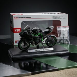 Mainan Diecast Motor Ninja Kawasaki H2R - Hijau