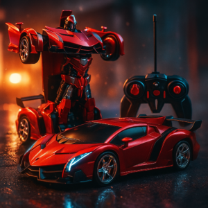 Mainan RC Transformer 2IN1 Otomatis - BATTERY CHARGE