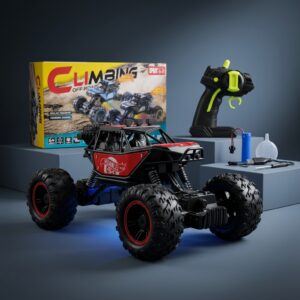 Mainan RC Crawler Offroad Metal 2.4Ghz Spray 1:16 - BATERAI CAS