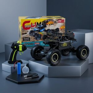 Mainan RC Crawler Offroad 2.4Ghz Metal Spray 1:14 - BATERAI CAS